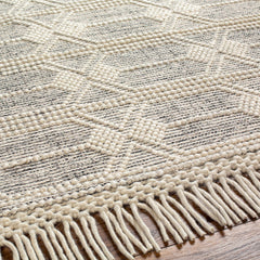 Chars Wool Rug with Tassels - Clearance - Ornate Home