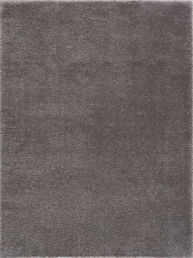Charven Charcoal Subtle Wavy Abstract Modern Minimalist Polyester Machine Woven Area Rug - Clearance - Ornate Home