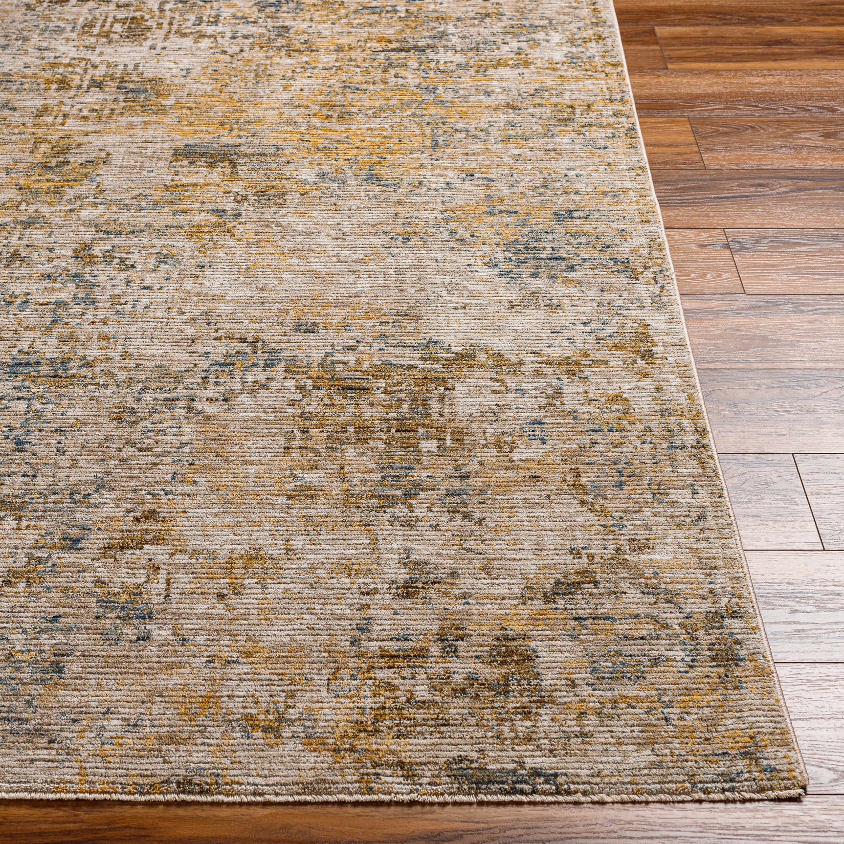 Chas Beige Rich Textured Traditional Rug - Ornate Home