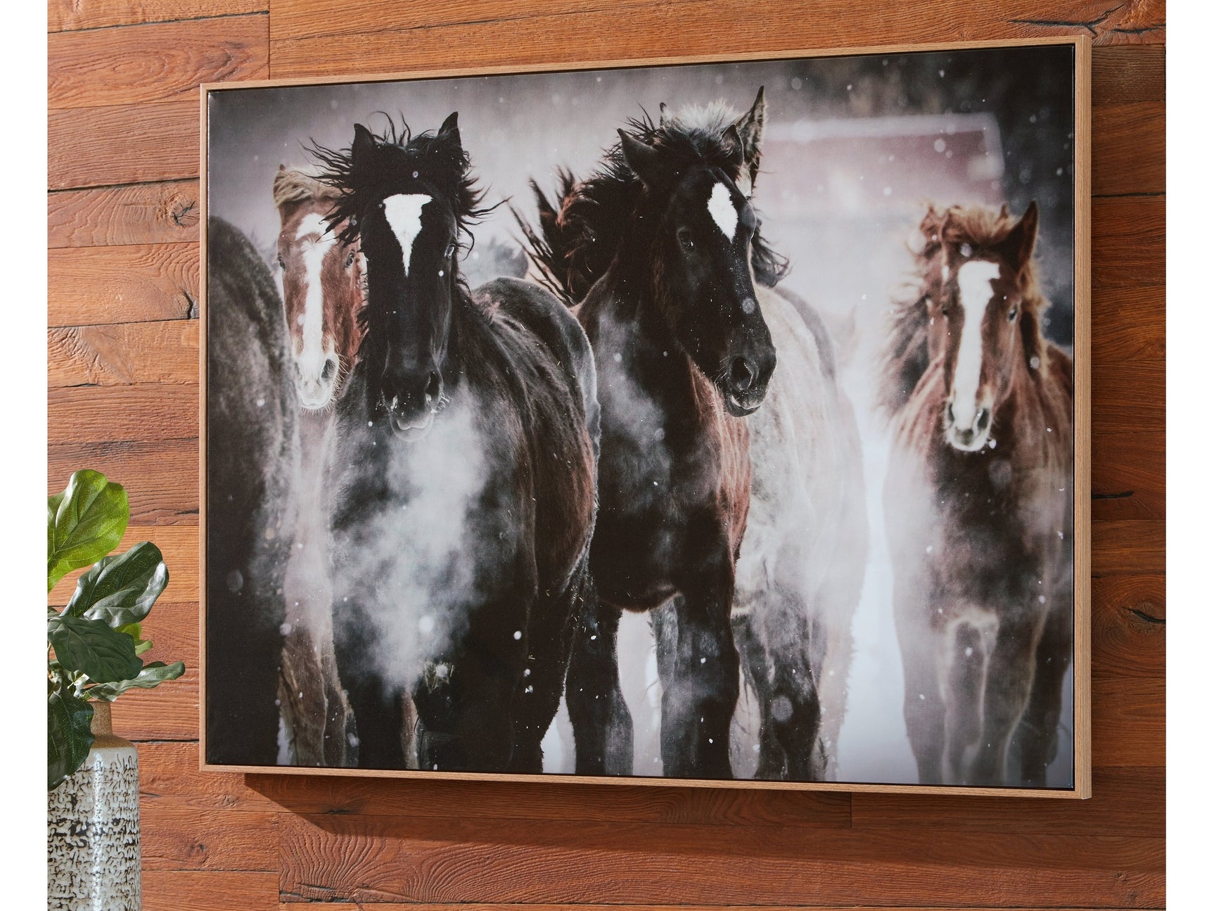 Chaseburn Brown/Black/White Wall Art (Online Special Price) - Ornate Home