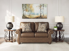 Chasemore Earth Loveseat - Ornate Home
