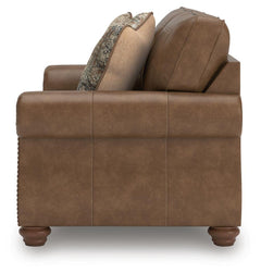 Chasemore Earth Queen Sofa Sleeper and Loveseat - Ornate Home