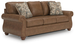 Chasemore Earth Queen Sofa Sleeper and Loveseat - Ornate Home
