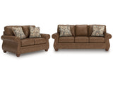 Chasemore Earth Sofa and Loveseat - Ornate Home