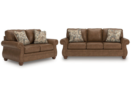 Chasemore Earth Sofa and Loveseat - Ornate Home
