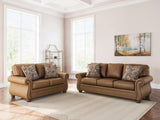 Chasemore Earth Sofa and Loveseat - Ornate Home