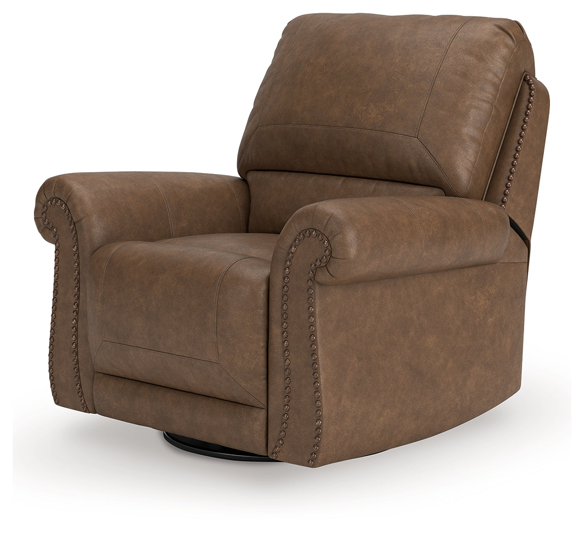 Chasemore Earth Sofa and Recliner - Ornate Home