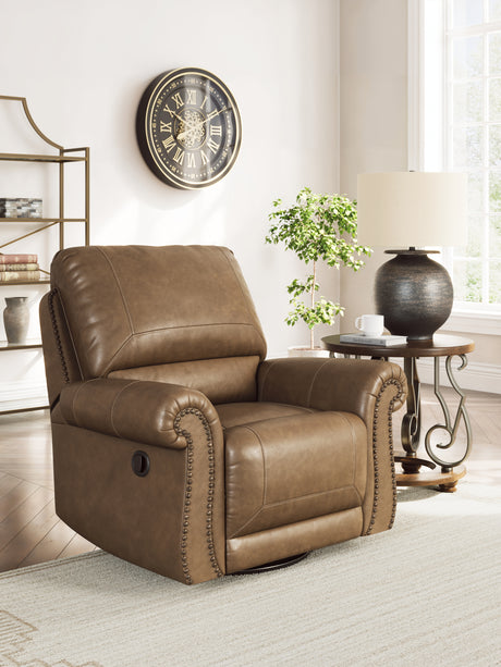 Chasemore Earth Sofa and Recliner - Ornate Home