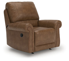 Chasemore Earth Swivel Glider Recliner - Ornate Home