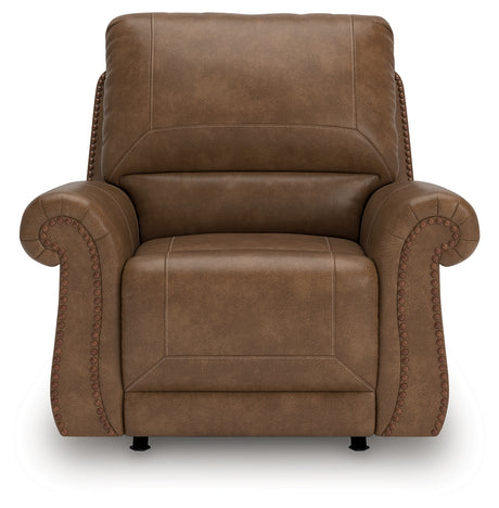 Chasemore Earth Swivel Glider Recliner - Ornate Home