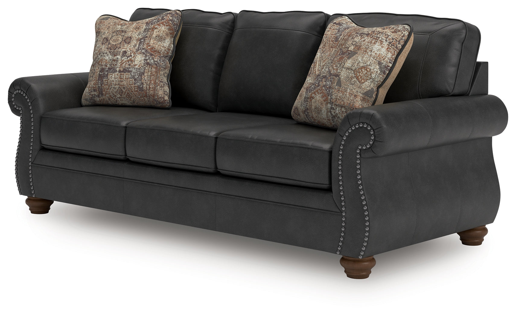 Chasemore Granite Sofa and Recliner - Ornate Home
