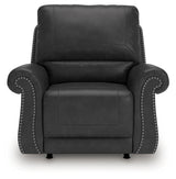 Chasemore Granite Swivel Glider Recliner - Ornate Home