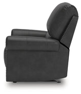 Chasemore Granite Swivel Glider Recliner - Ornate Home