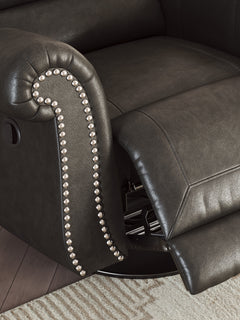 Chasemore Granite Swivel Glider Recliner - Ornate Home
