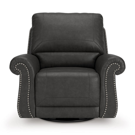 Chasemore Granite Swivel Glider Recliner - Ornate Home