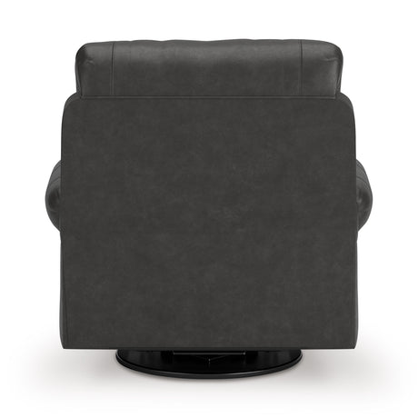 Chasemore Granite Swivel Glider Recliner - Ornate Home