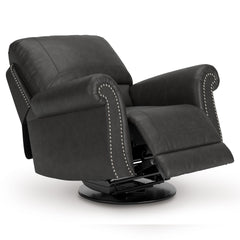 Chasemore Granite Swivel Glider Recliner - Ornate Home
