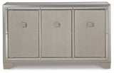 Chaseton Champagne Accent Cabinet - Ornate Home