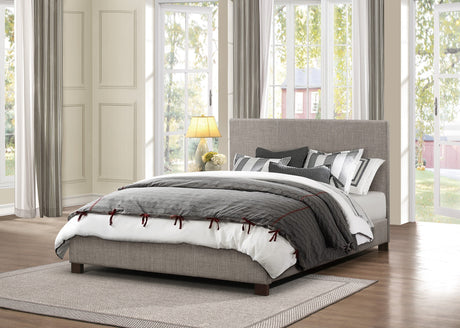 Chasin Gray Queen Platform Bed - Ornate Home