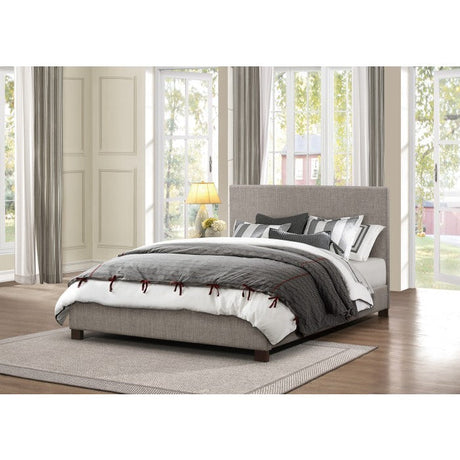 Chasin Gray Queen Platform Bed - Ornate Home