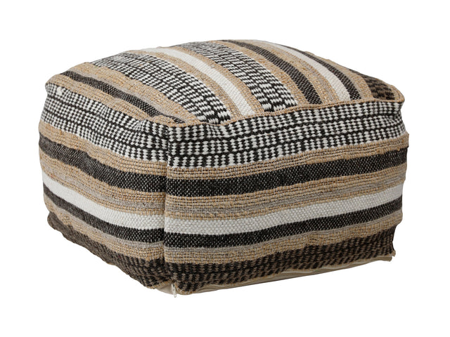 Chastity Multicolor Pouf - Ornate Home