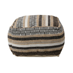 Chastity Multicolor Pouf - Ornate Home