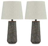 Chaston Antique Bronze Finish Table Lamp (Set of 2) - Ornate Home