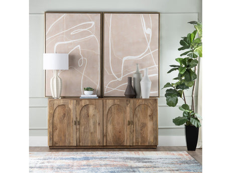 Chateau Brown Four-Door Sideboard - Ornate Home