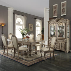 Chateau De Ville Antique White Buffet & Hutch - Ornate Home