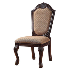Chateau De Ville Beige/Espresso Side Chair (Set of 2) - Ornate Home