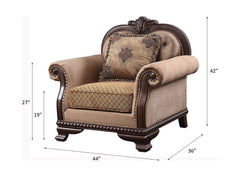 Chateau De Ville Chair - Ornate Home