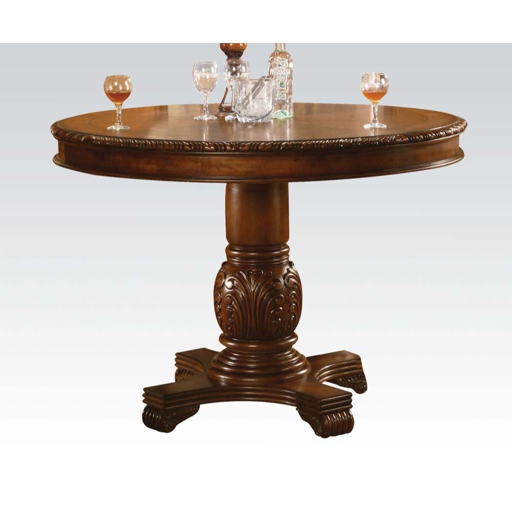 Chateau De Ville Cherry Round Counter Height Table - Ornate Home