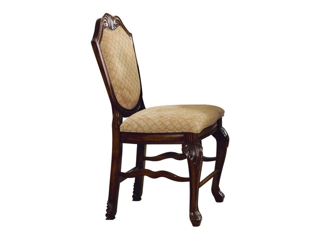 Chateau De Ville Espresso Counter Height Chair (Set Of 2) - Ornate Home