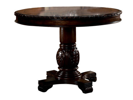 Chateau De Ville Espresso Counter Height Table - Ornate Home