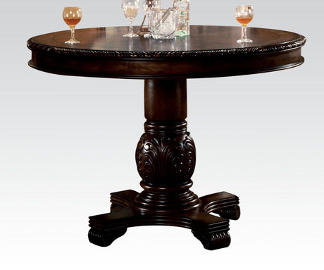 Chateau De Ville Espresso Counter Height Table - Ornate Home