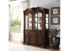 Chateau De Ville Espresso Hutch & Buffet - Ornate Home