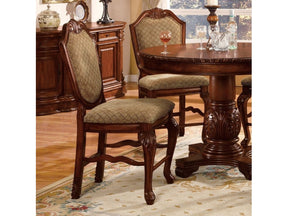Chateau De Ville Fabric & Cherry Counter Height Chair - Ornate Home