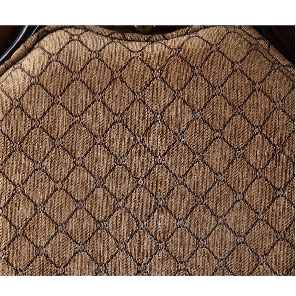 Chateau De Ville Fabric & Cherry Side Chair - Ornate Home