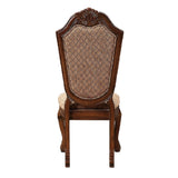 Chateau De Ville Fabric & Cherry Side Chair - Ornate Home