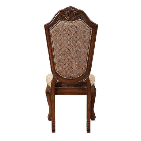Chateau De Ville Fabric & Cherry Side Chair - Ornate Home