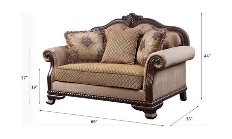 Chateau De Ville Loveseat - Ornate Home