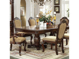 Chateau de Ville Espresso Double Dining Table - Ornate Home