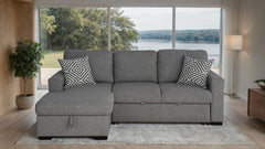 Chatham Gray Left-Chaise Sectional - Ornate Home