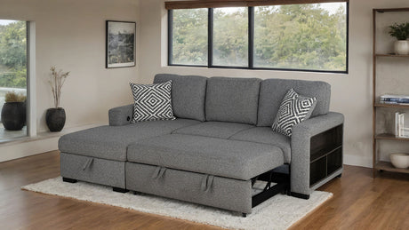 Chatham Gray Left-Chaise Sectional - Ornate Home