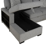 Chatham Gray Left-Chaise Sectional - Ornate Home