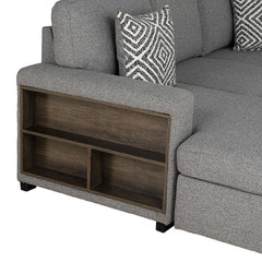 Chatham Gray Left-Chaise Sectional - Ornate Home