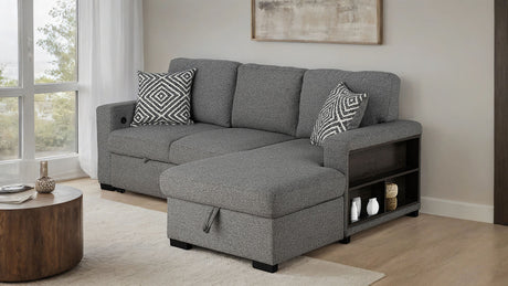 Chatham Gray Right-Chaise Sectional - Ornate Home