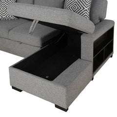 Chatham Gray Right-Chaise Sectional - Ornate Home