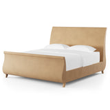 Chatham Park Tan King Sleigh Bed - Ornate Home