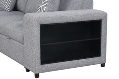 Chatteris Gray Left-Chaise Sectional - Ornate Home